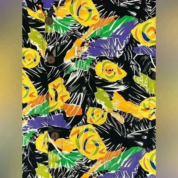 Vintage Kahala Suns Hawaiian Shirt Men's Button Up 90s Short Sleeve Size S Rayon - Picture 4 of 8